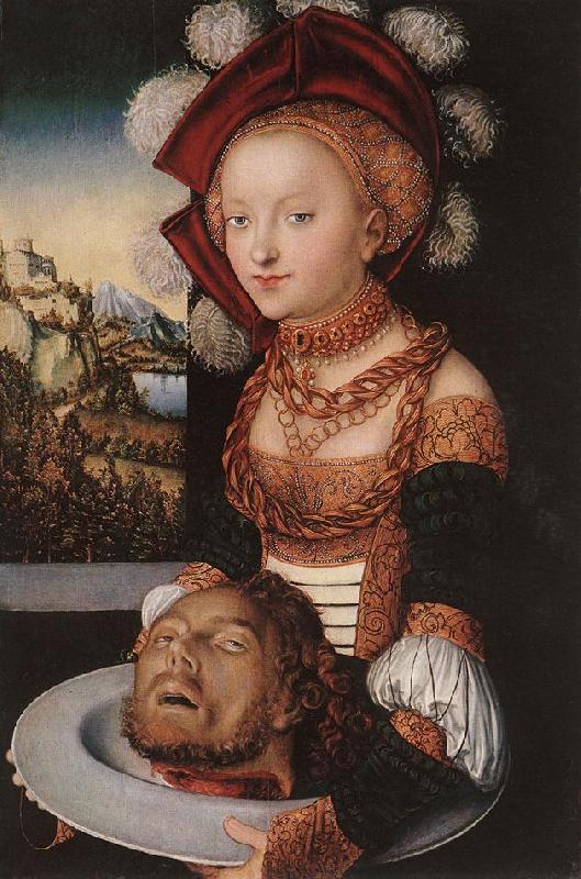 CRANACH, Lucas the Elder Salome hg